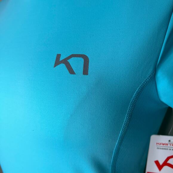NWT Kari Traa Myrbla Tee SMALL Blue Training Running Hiking Athletic Workout Gym - Picture 6 of 10